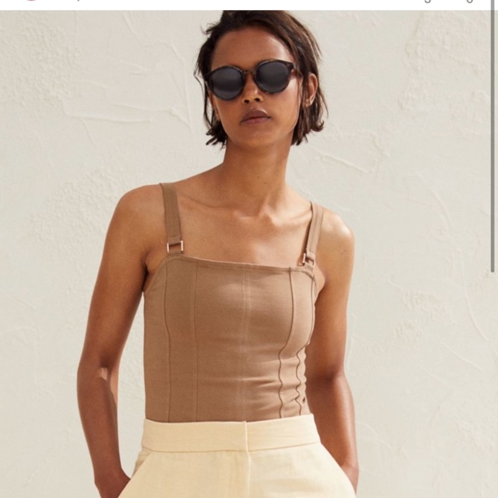 NWOT H&M bustier inspired bodysuit